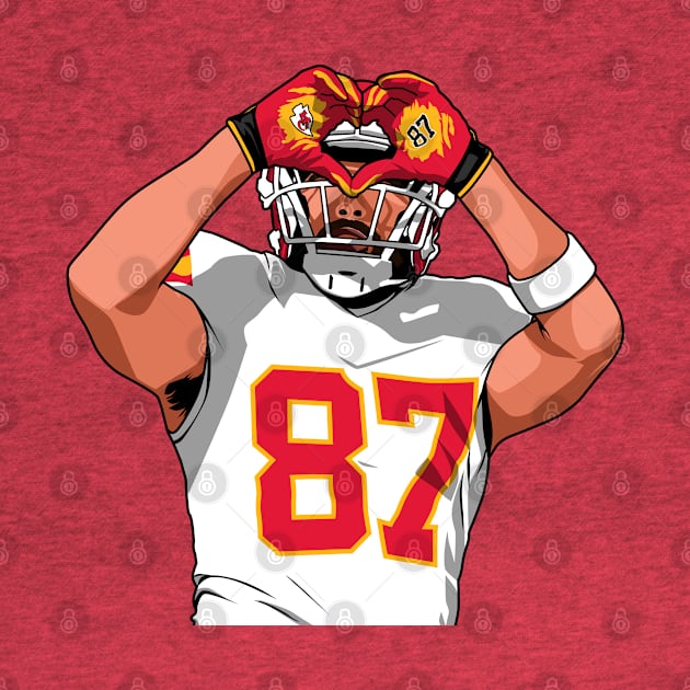 TRAVIS KELCE by origin illustrations